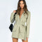 Sexy v-neck stylish blazer - ROUTINE FASHION